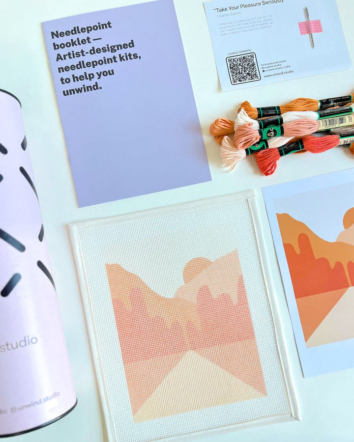 Tangerine Road Needlepoint Kit