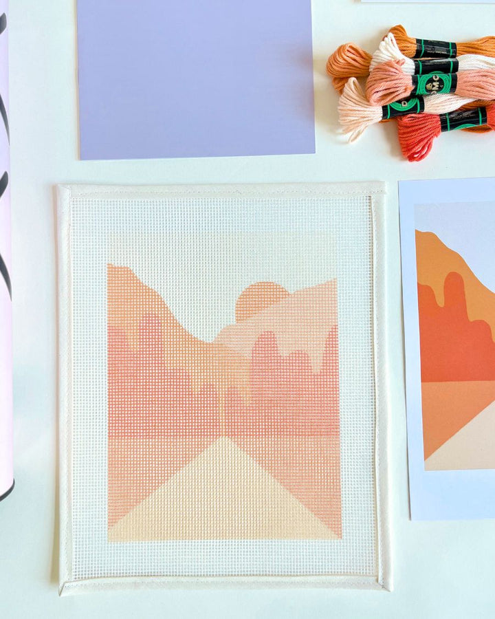 Tangerine Road Needlepoint Kit