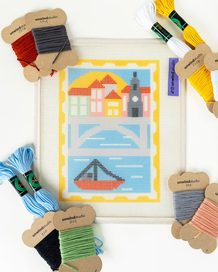 Porto Postcard Needlepoint Kit