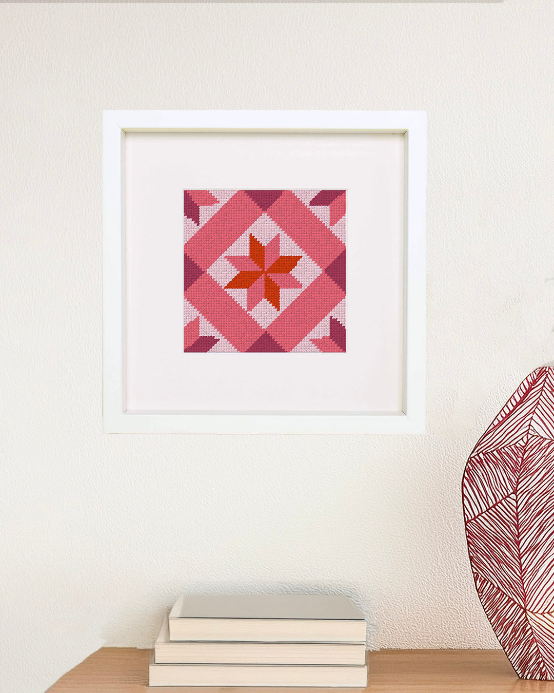 Tiles Needlepoint Counted Kit: Quilt