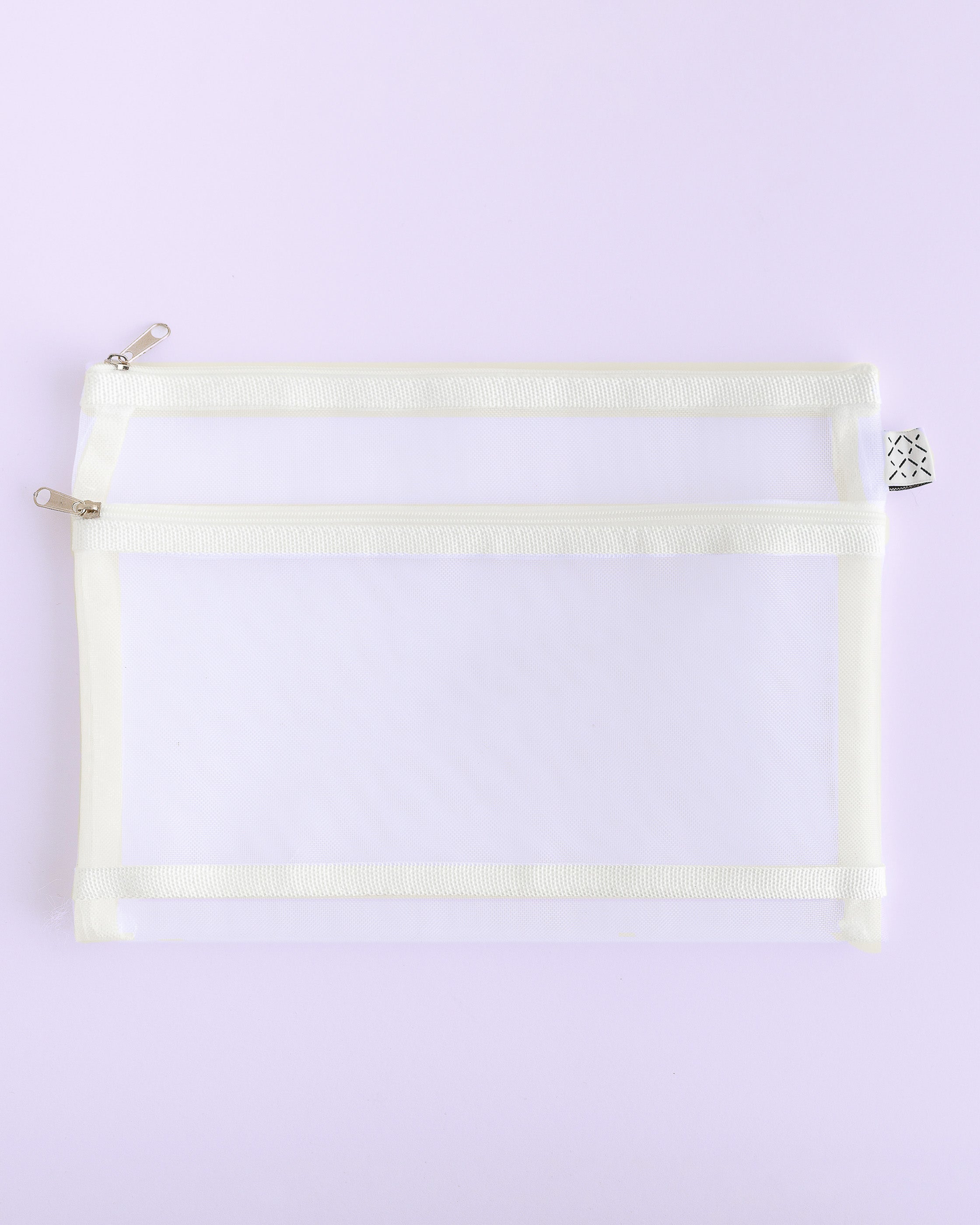 Project Bag - Mesh Pouch 2 Pockets – Unwind Studio