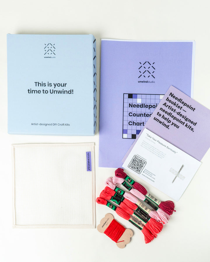 Tiles Needlepoint Counted Kit: Quilt