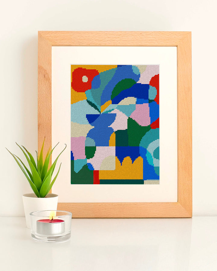 Red Poppy Needlepoint Kit