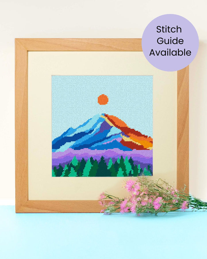 Mount Rainier Needlepoint Kit