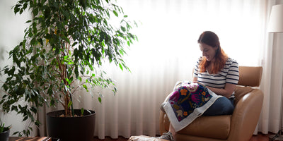 Unwind Studio About Us artist-designed needlepoint kits to help you unwind!