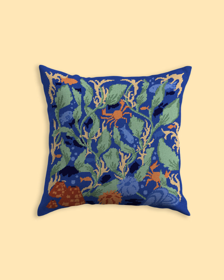 Kelp Forest Needlepoint Cushion Kit
