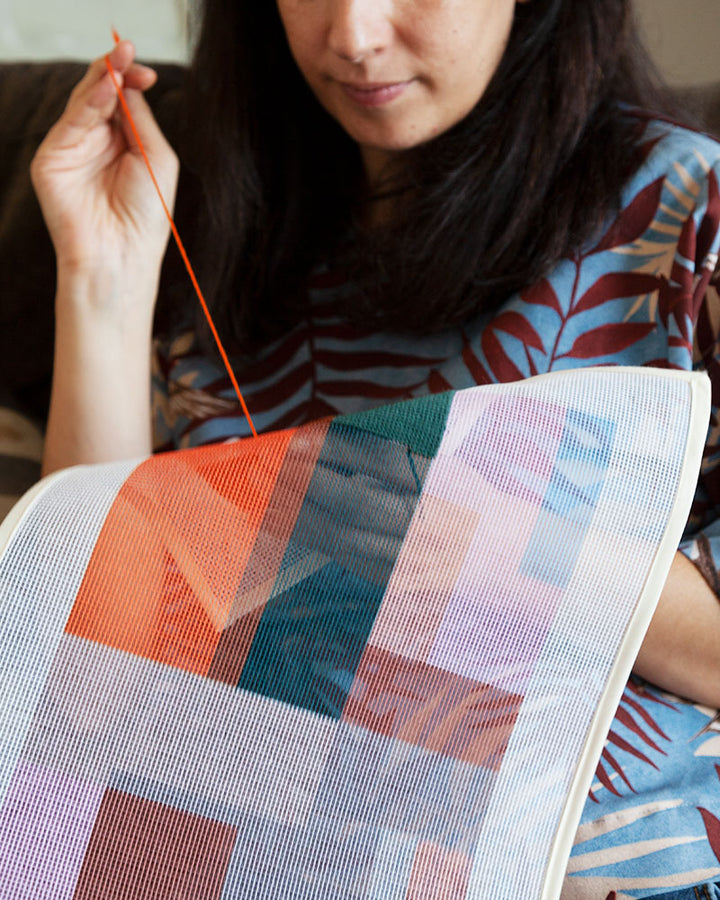 Barragán Needlepoint Kit by Unwind Studio