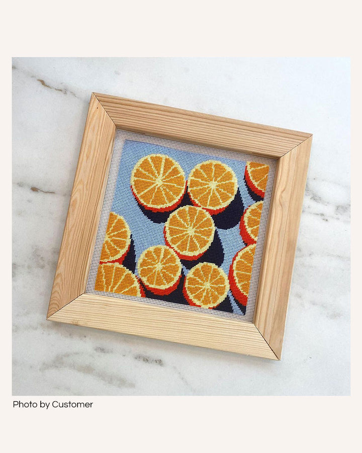 Agrumes Needlepoint Kit by Unwind Studio