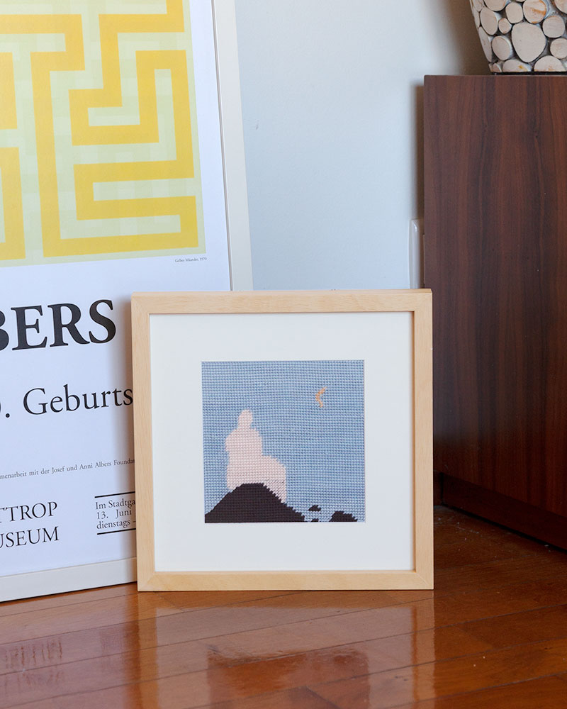 A Espera / The Waiting Beginner Needlepoint Kit by Unwind Studio