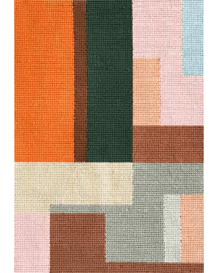 Barragán Needlepoint Kit by Unwind Studio