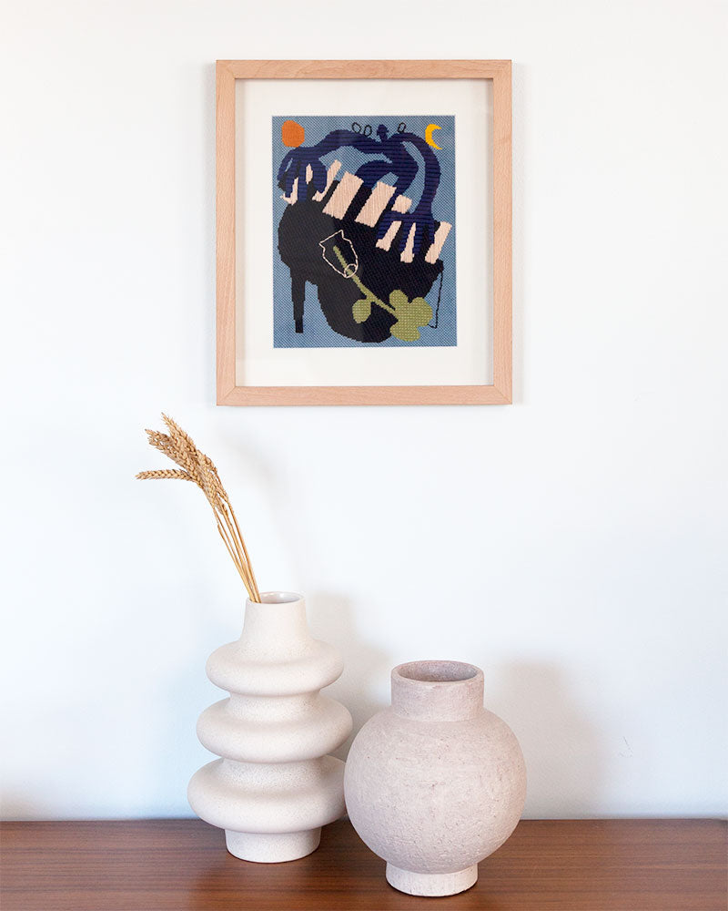 Blues Needlepoint Kit by Unwind Studio