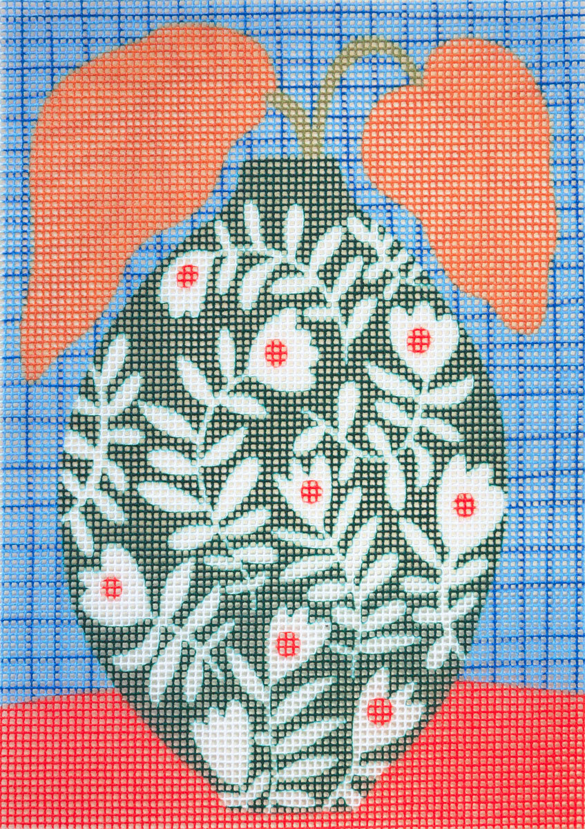 Dot Pot Needlepoint Kit by Unwind Studio