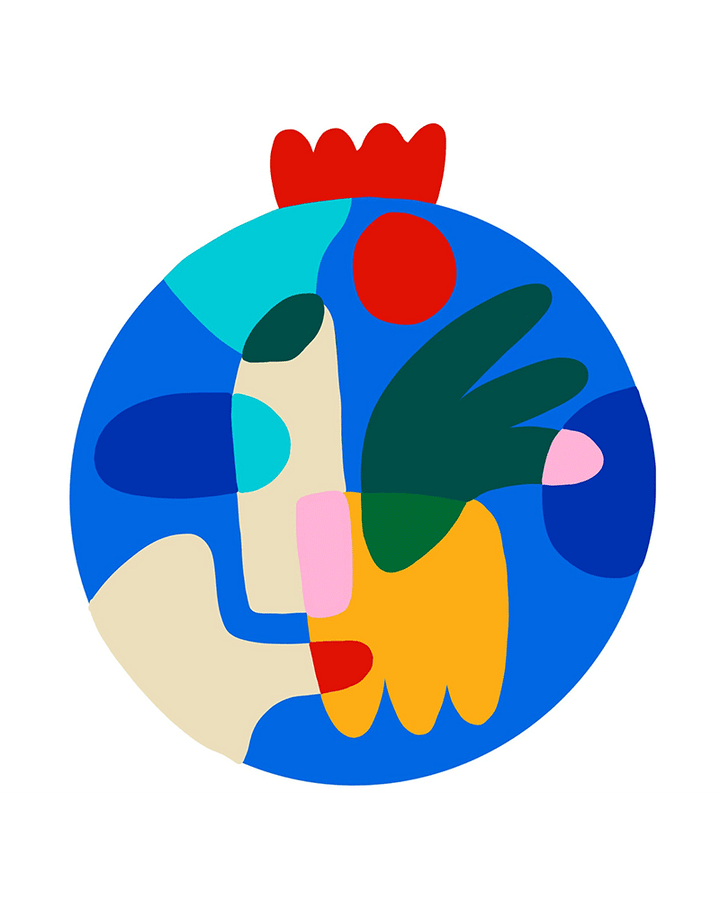 Bauble Flora Needlepoint Ornament Kit by Unwind Studio