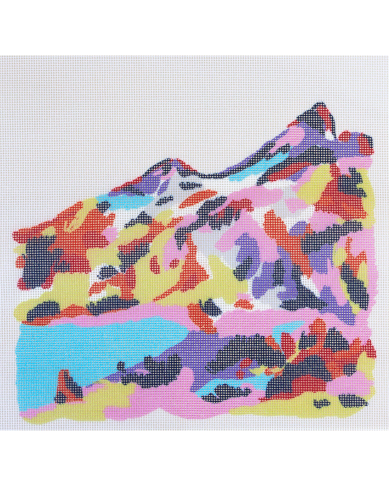 "Ain't no mountain high enough" Needlepoint Kit by Unwind Studio