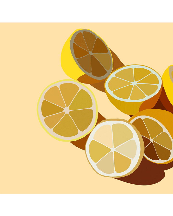 Lemons Needlepoint Kit by Unwind Studio