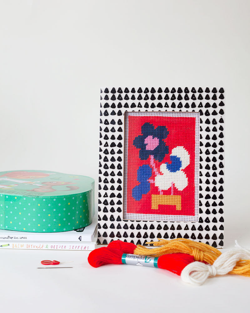 Mickebana Trio Kids - Needlepoint Kit for Kids by Unwind Studio