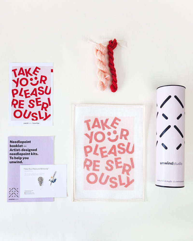 "Take Your Pleasure Seriously": Mental Health Awareness Craft by Unwind Studio