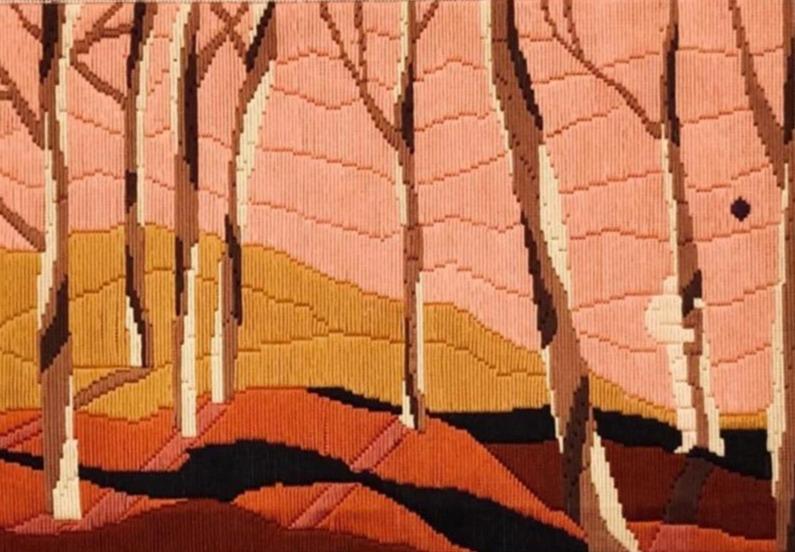 Ghost Needlepoint Kit by Unwind Studio