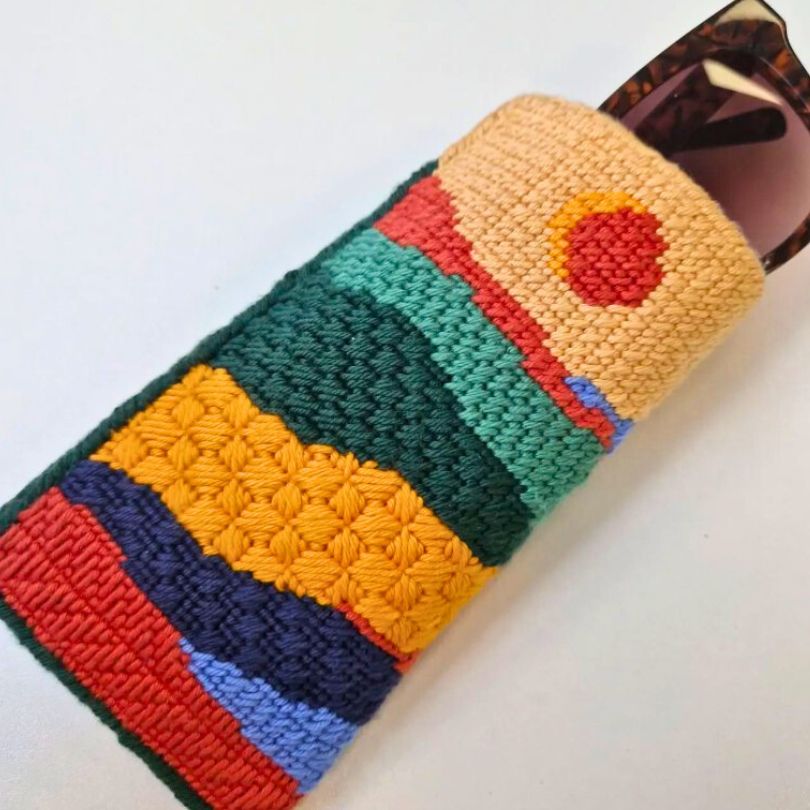 September Scape Needlepoint Kit - Stitch Guide – Unwind Studio