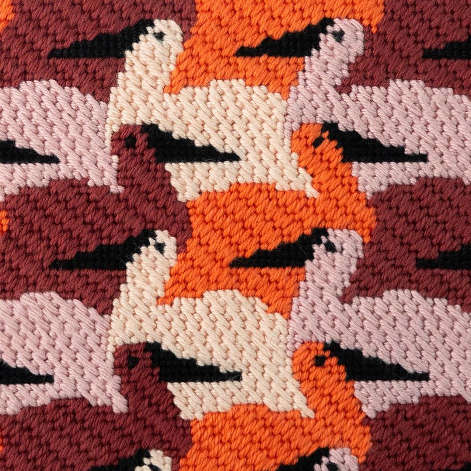 Birdies Sunglasses Needlepoint Kit - Stitch Guide