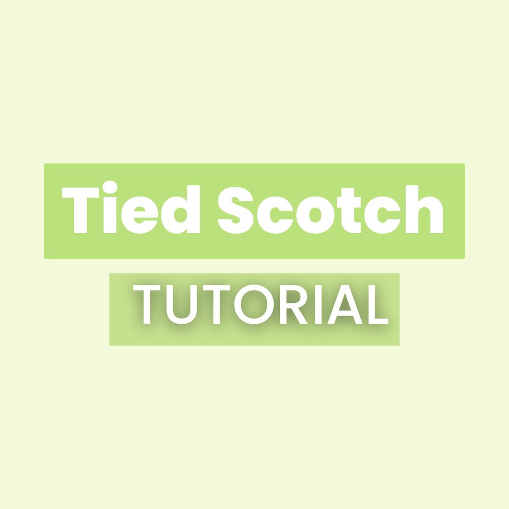 Tied Scotch Stitch