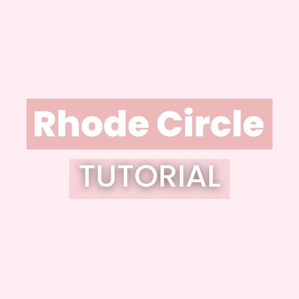 Rhode Circle Stitch (over 4 and over 5)