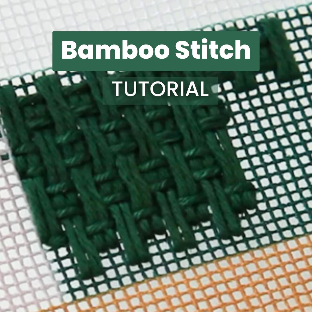 Bamboo Needlepoint Stitch Tutorial How To