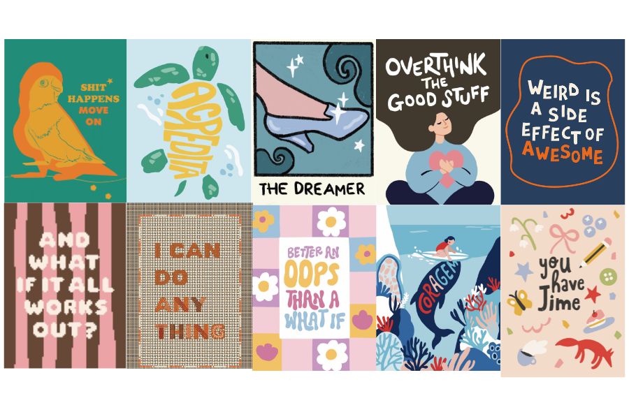 Behind the Scenes: Our Team's Mental Health Day Needlepoint Project