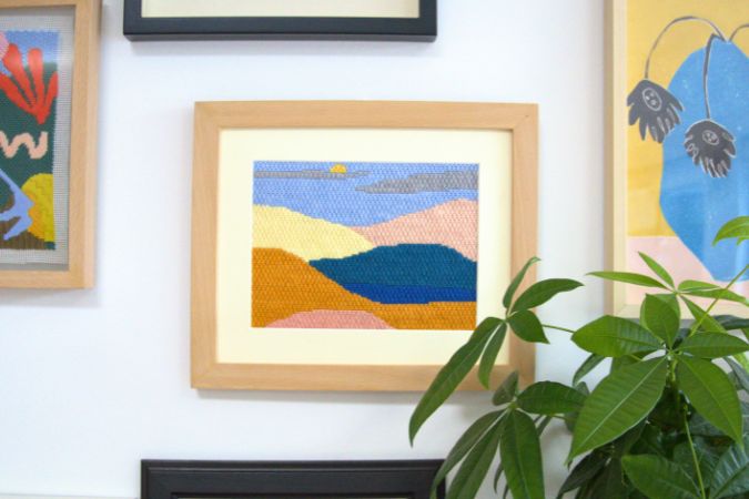 Studio Frame Design How to professionally frame your needlepoint with Unwind Studio Frames