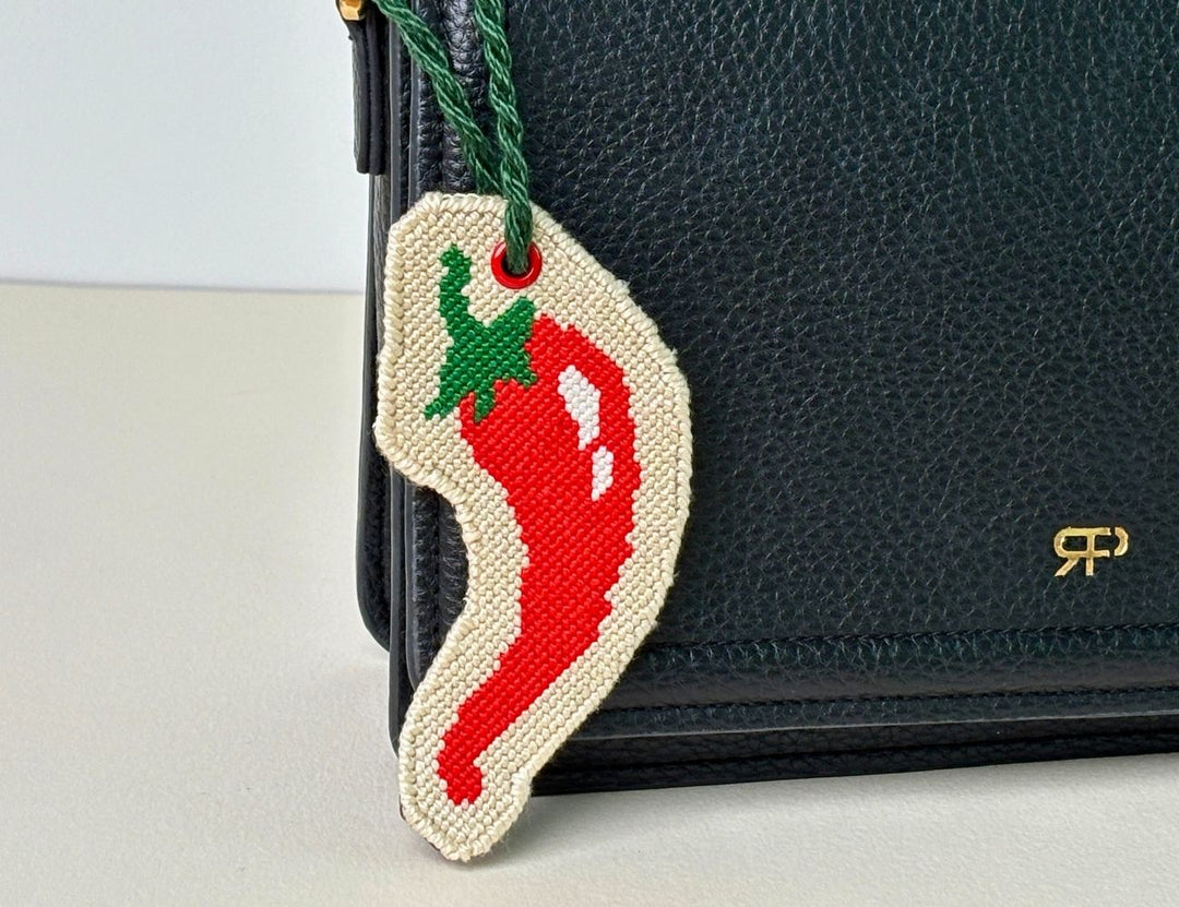How to Make a DIY Needlepoint Bag Charm - Video Tutorial & How To