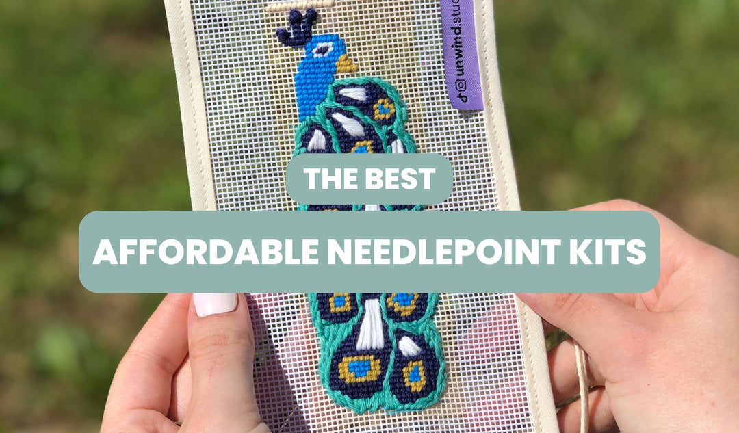 The Best Affordable Needlepoint Kits to Stitch on a Budget