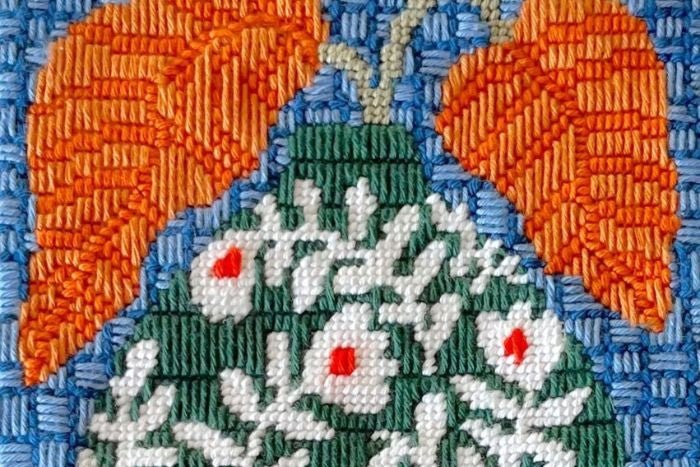 Dot Pot Needlepoint Kit - Stitch Guide