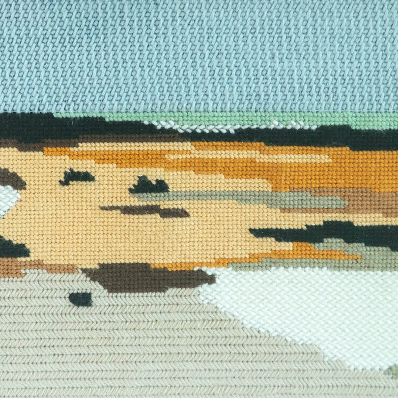 Dunes no.7 Needlepoint Kit - Stitch Guide