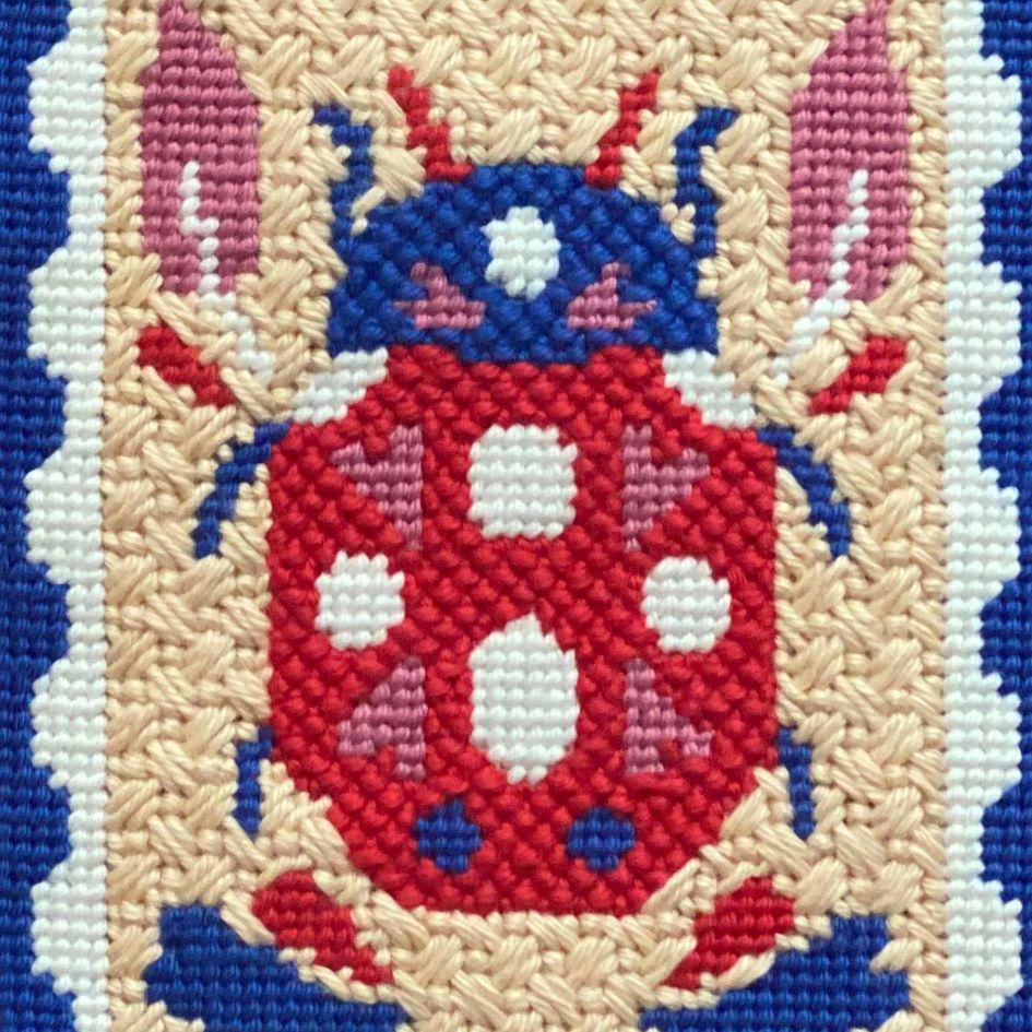 Lady Bug Needlepoint Kit - Stitch Guide