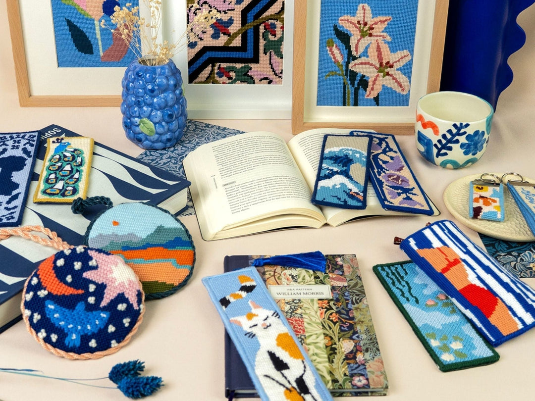 Blue Needlepoint Kits: Why We’ll Never Get Tired of Them 💙