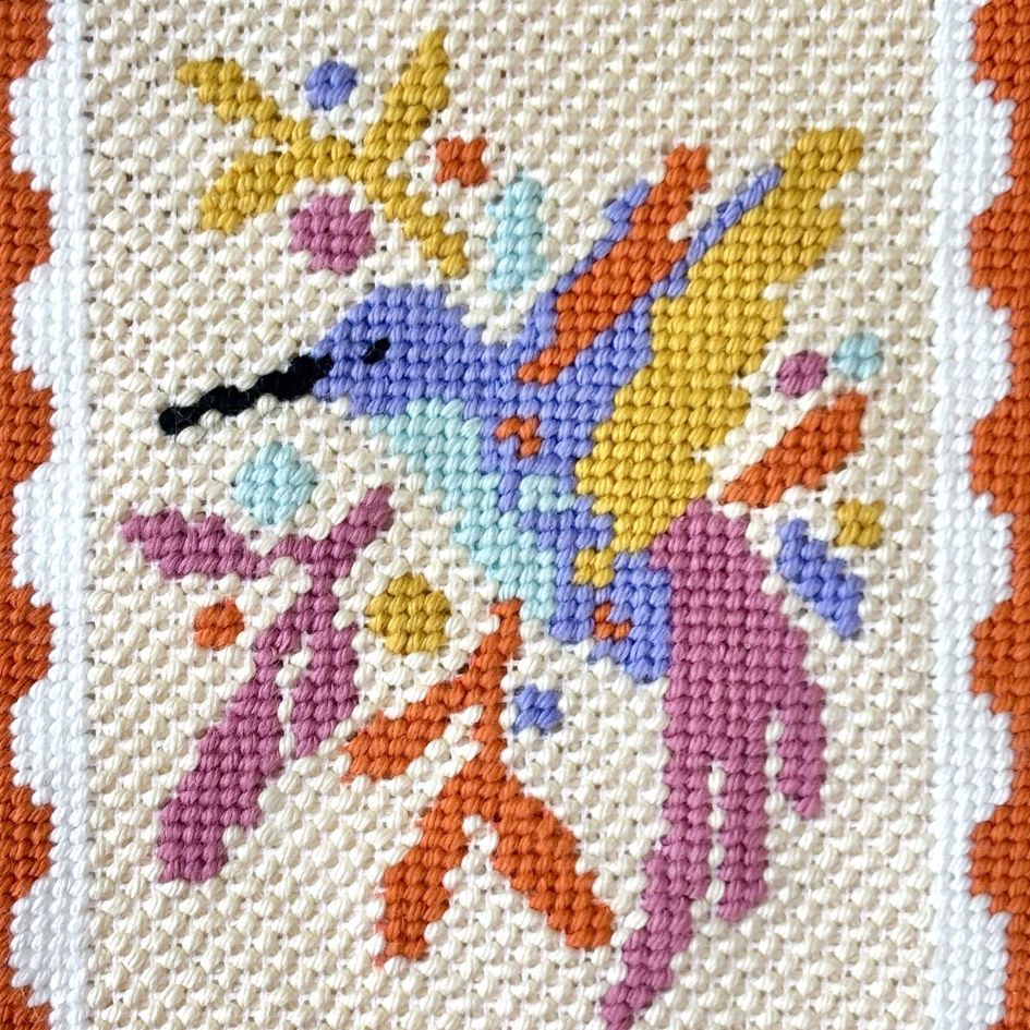 Hummingbird Needlepoint Kit - Stitch Guide