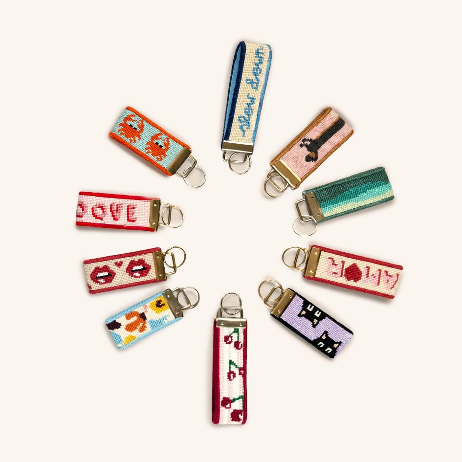 Key Fobs & Keychains Needlepoint Kits