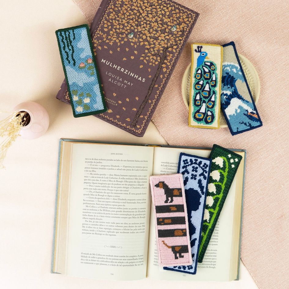 Modern Bookmark Needlepoint Kits – Unwind Studio