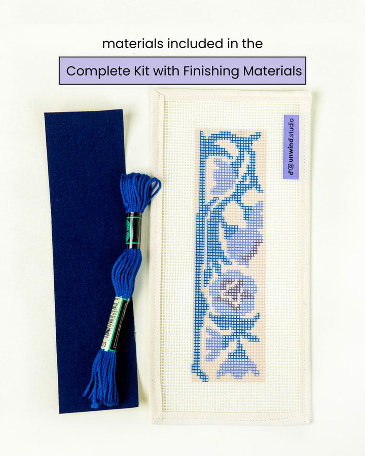 Bluebell Bookmark Needlepoint Kit