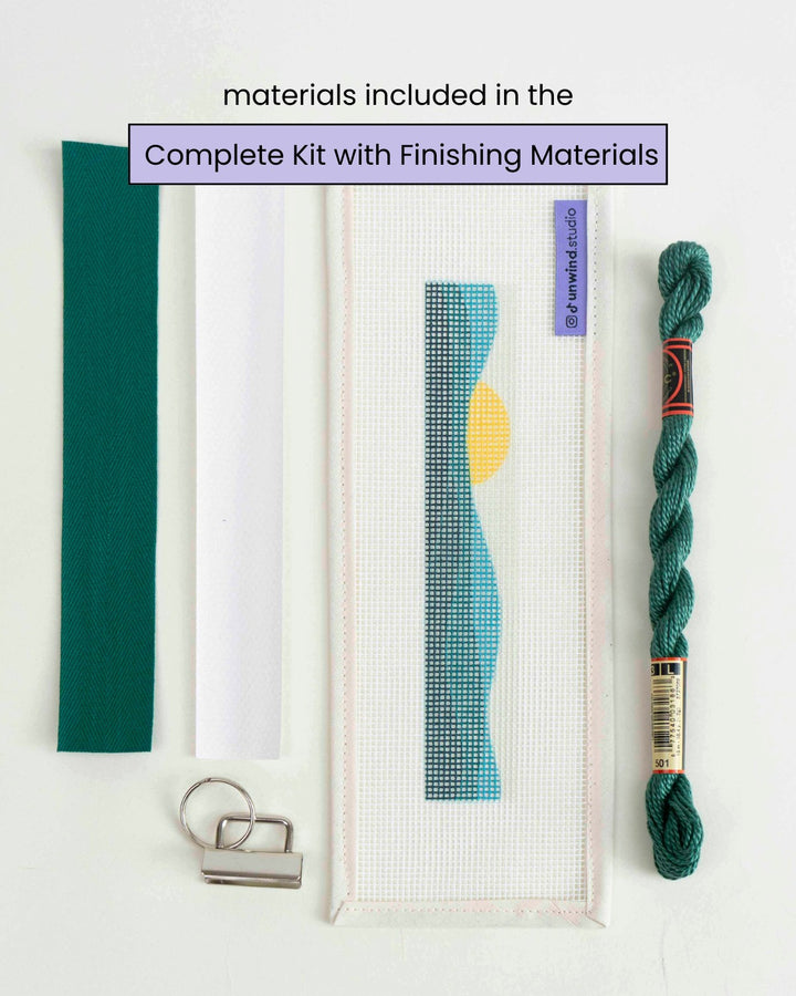 Green Mountain Key Fob Needlepoint Kit