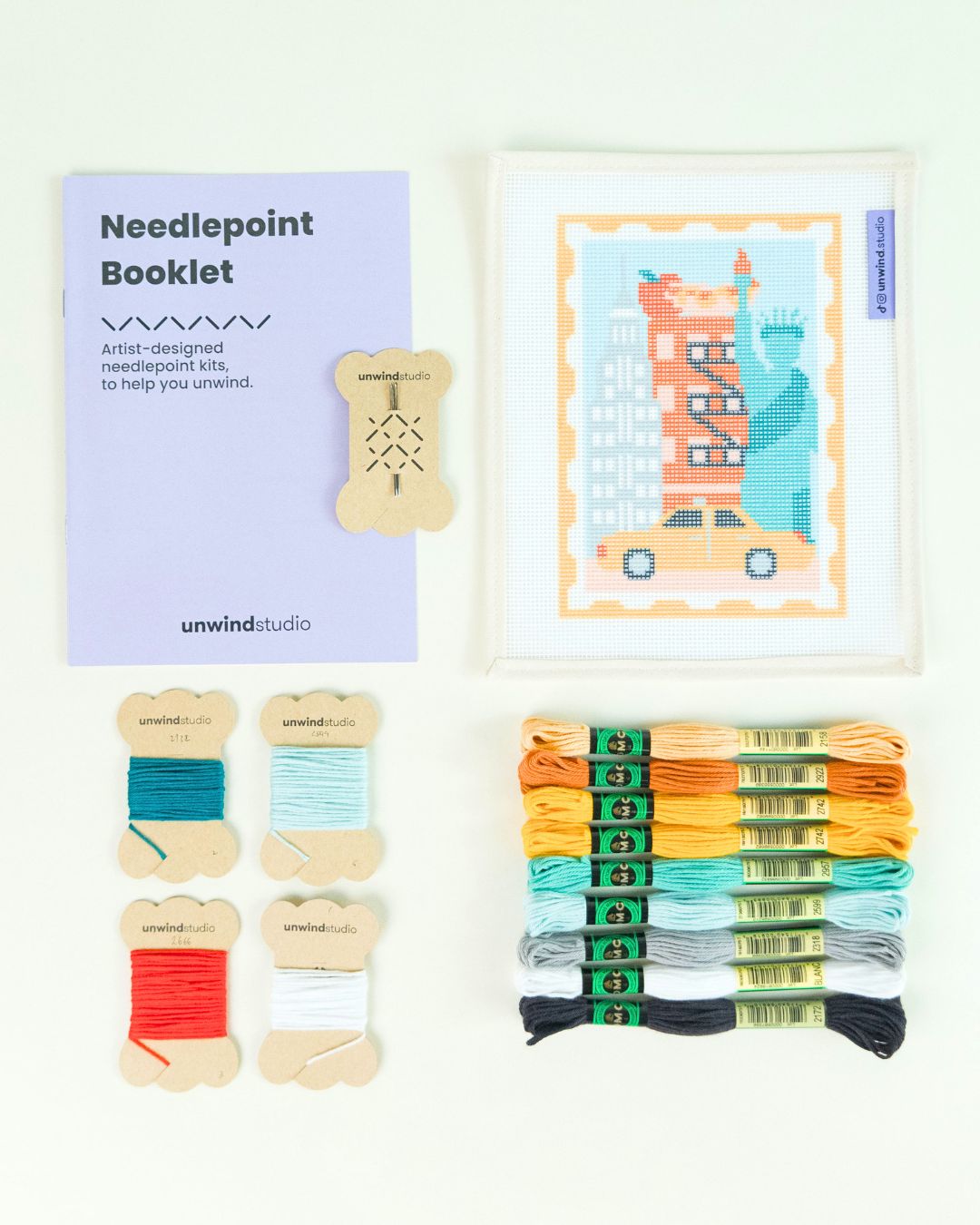 New York Postcard Needlepoint Kit