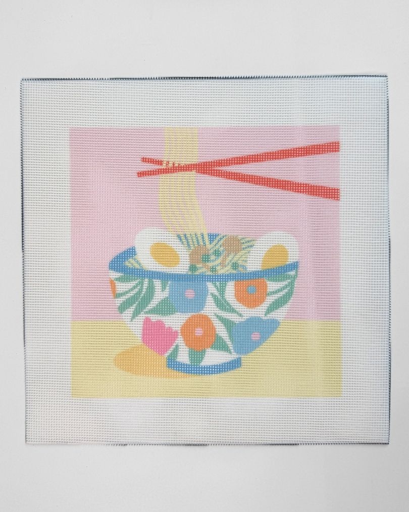 Ramen Night - Misaligned Faulty Canvas