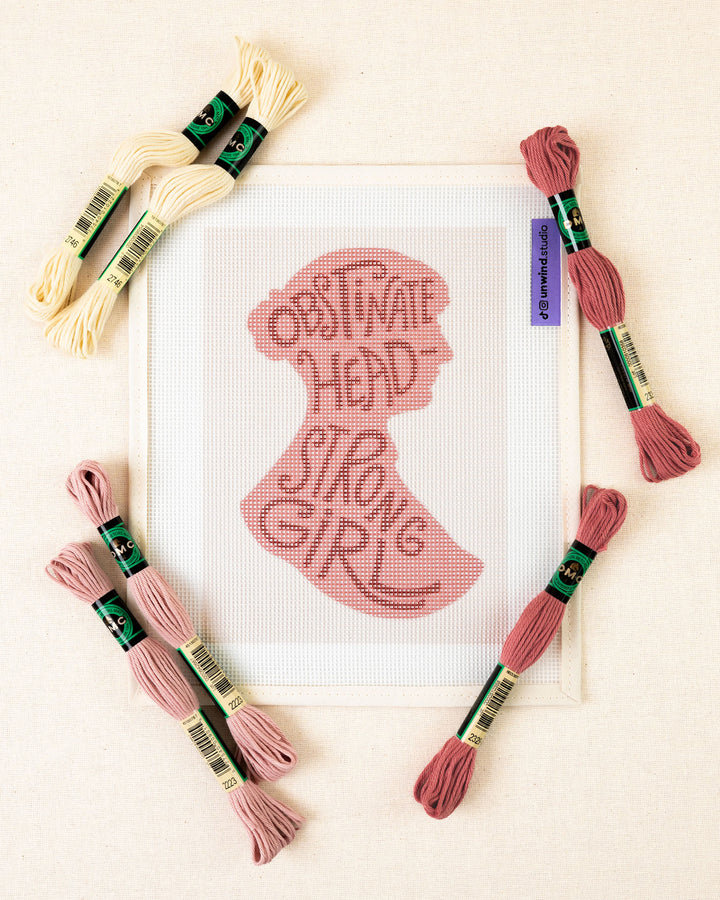 Elizabeth Bennet Needlepoint Kit