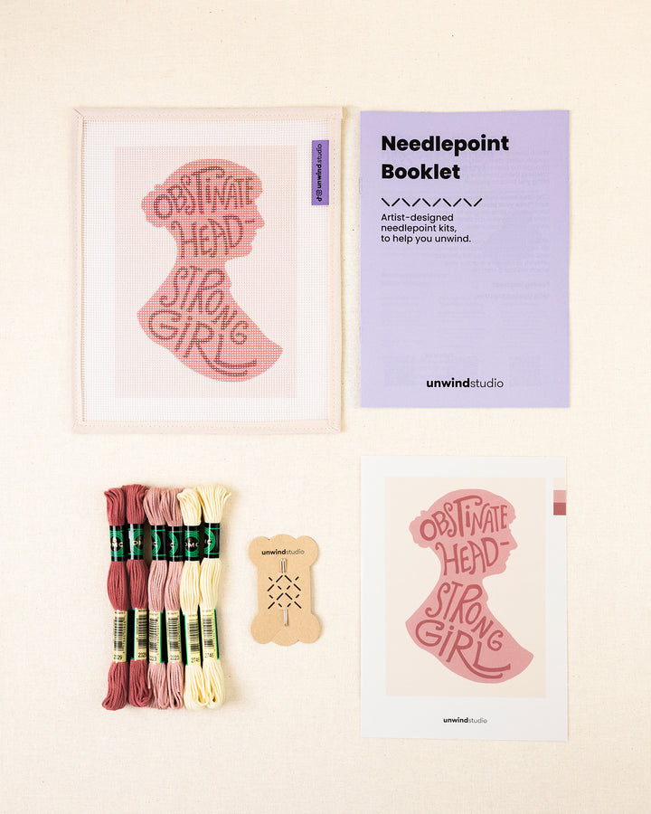 Elizabeth Bennet Needlepoint Kit