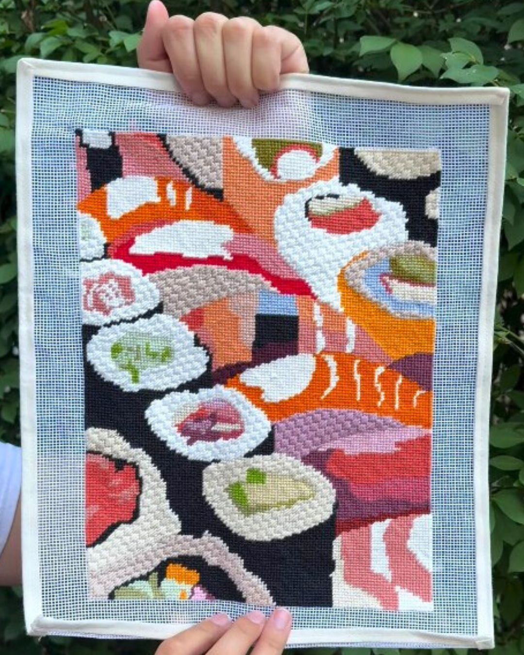Sushi Boot Gobelinstickerei Kit