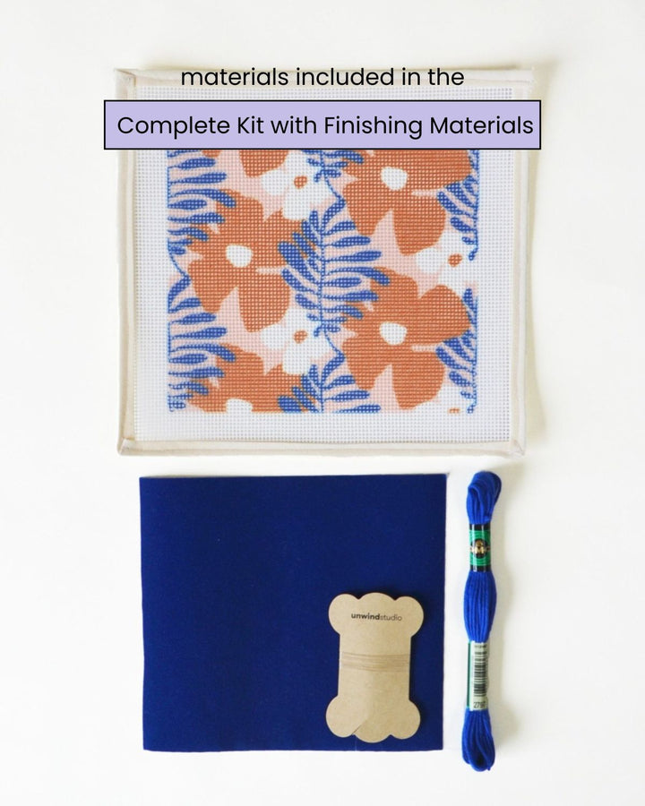 Royan Sunglasses Case Needlepoint Embroidery Kit