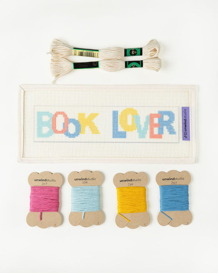 Book Lovers Bookmark Needlepoint Kit x Draper James