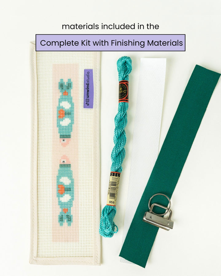 Kit de broderie porte-clés sardines portugaises x Free People