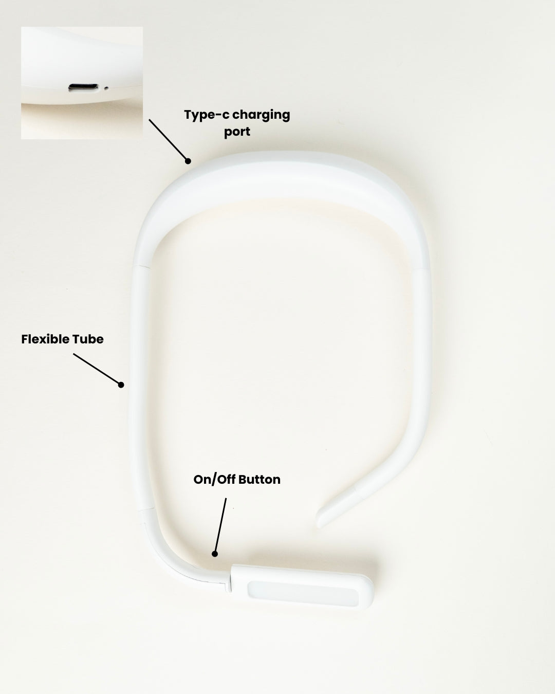 Neck Light & Lamp For Embroidery Stitching