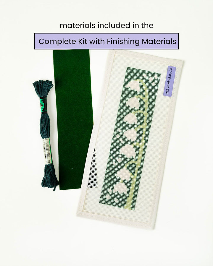 Lily of the Valley Bookmark Needlepoint Kit